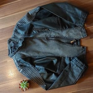 🖤Oxygen Collections Leather/Denim Jacket🖤